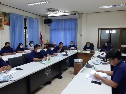 การประชุมสภาองค์การบริหารส่วนตำบลวังขอนขว้าง สมัยสามัญ สมัยที่ 2/2565 วันที่ 12 พฤษาคม 2565